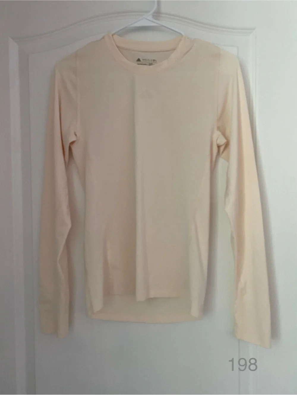 adidas Long Sleeve Top - Light Cream